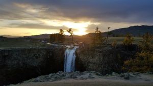 orkhon waterfall - orkhon valley