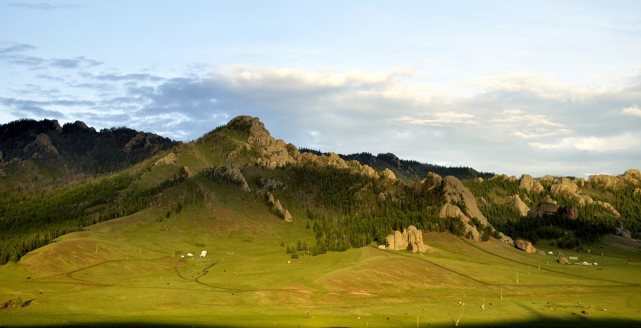 Terelj national park scenery
