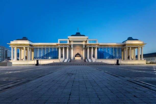 Built Structure, Monument, Ulaan baatar, Independent Mongolia, Asia, Kublai Khan,